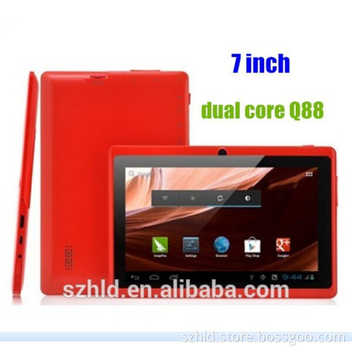 china oem android tablet 7inch Allwinner dual core Q88/A23